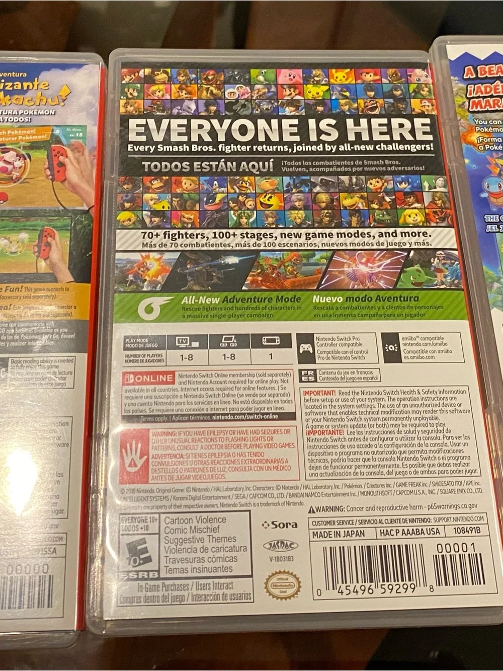 Nintendo switch Bundle of 4 games